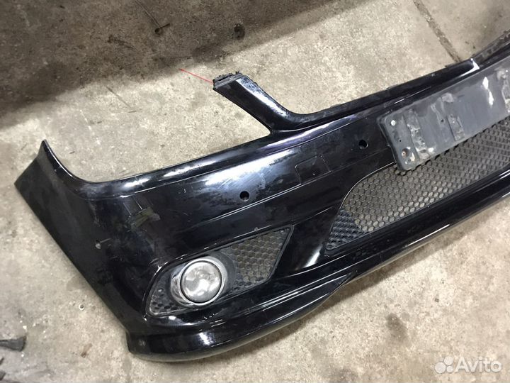 Мерседес w204 обвес AMG бампер