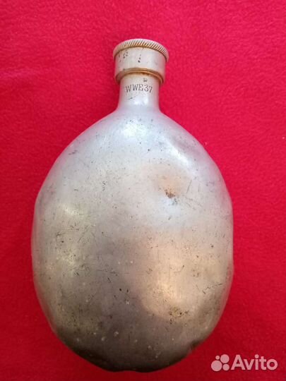 Фляжка немецкая алюминиевая