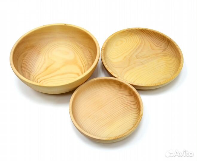 Набор деревянной посуды из кедра «Большой»