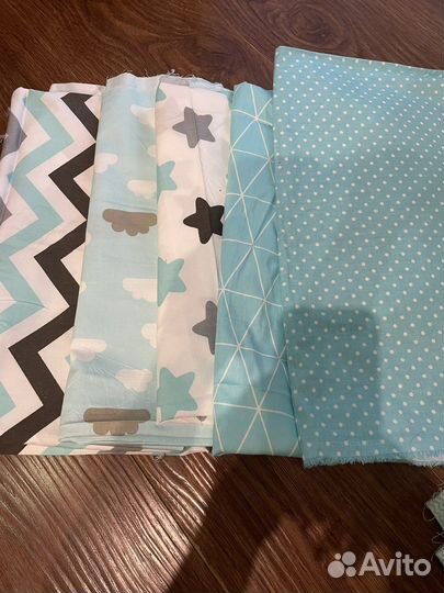 Ткань отрез хлопок