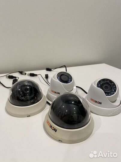 Видеонаблюдение (регистратор+4 камеры)