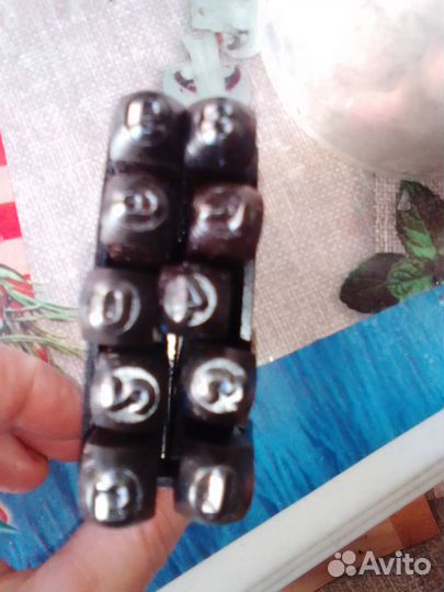 Клейма шрифт цифра номер 6