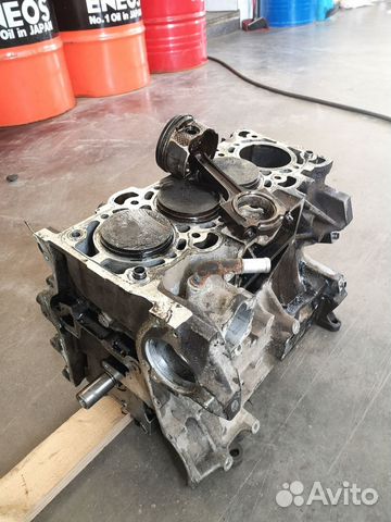 Блок всборе с валом и поршнями.Можно по деталям