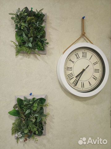 Декор. Картины из зелени. Комплект из 4-х шт