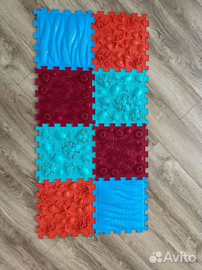 Массажный коврик (Орто Пазл, 8 модулей)