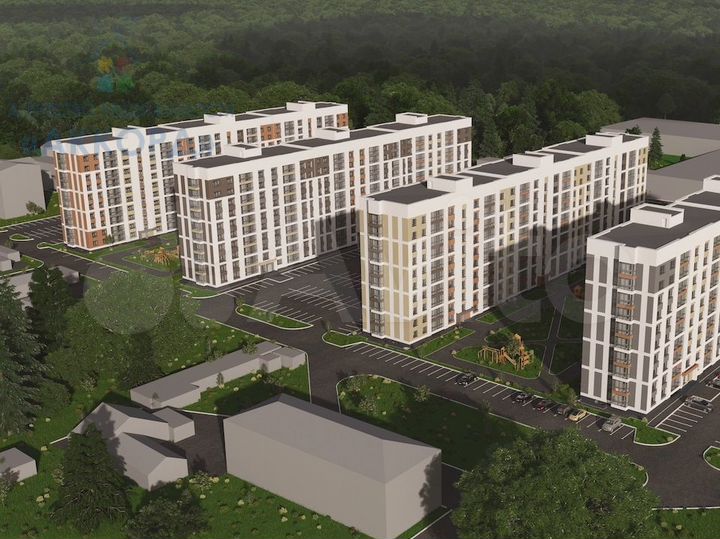 2-к. квартира, 44,9 м², 10/10 эт.