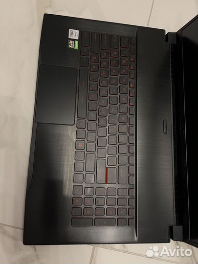 Игровой ноутбук Ноутбук MSI GF75 Thin i7, RTX