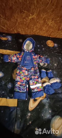 Комбинезон трансформер зимний 86