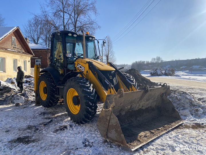 Услуги Экскаватора-Погрузчика JCB