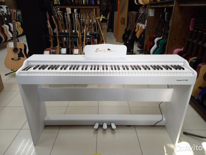 Цифровое пианино Emily Piano D-51 WH Новое