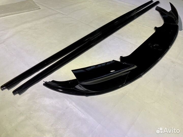 BMW 5 F10 м5 сплиттер + лезвия
