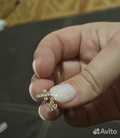 Золотые серьги