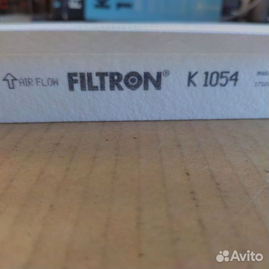 Фильтр салона пылевой filtron K1054