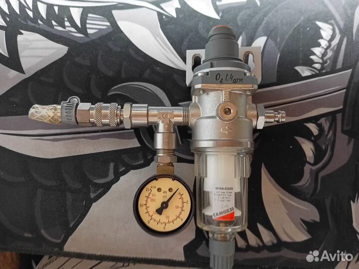 Фильтр-регулятор camozzi N104-DS09