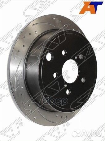 Комплект дисков тормозных задних перфорированны