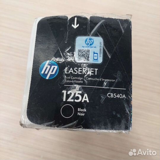 Картридж HP 125a CB540A