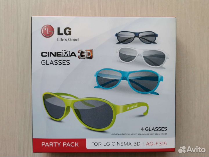 3D очки LG Cinema AG-F315/AG-F310DP