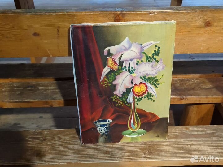 Картина масло,холст. Европа 1950-1970