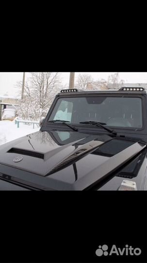 Мерседес брабус накладка на капот