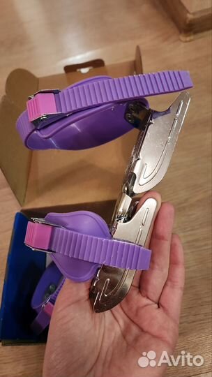 Коньки раздвижные на обувь 24-31