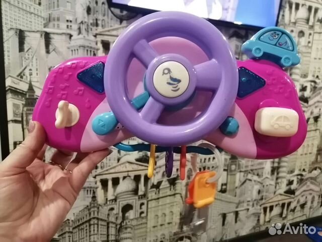 Руль детский музыкальный