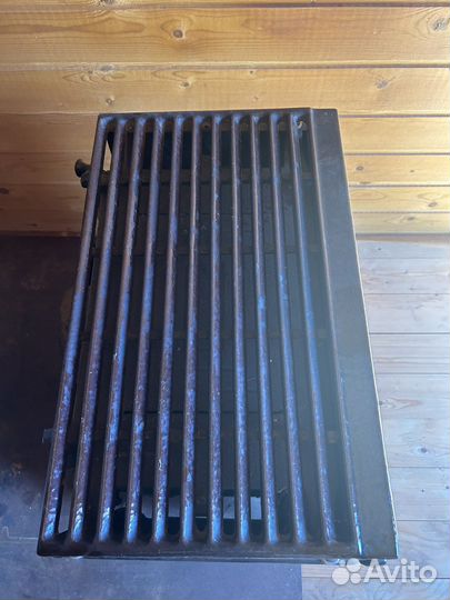 Чугунная печь камин бу