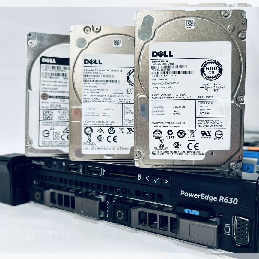 [E5-2689V4] Сервер Dell R630 8sff 2* 64gb 2400 E5-2689v4