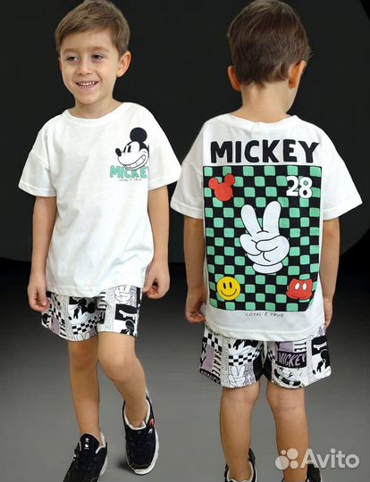 Костюм Zara Микки Маус 92,98,104,110,116