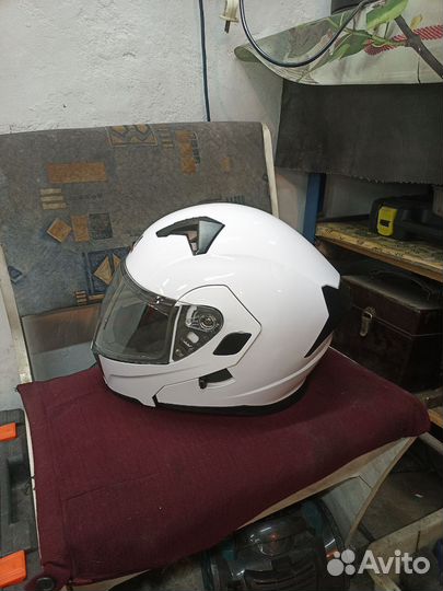 Мото шлем модуляр