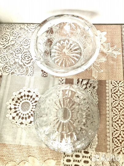 Ваза хрустальная Винтаж