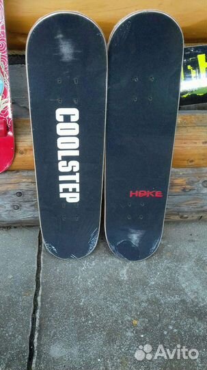 Скейтборды трюковые Coolstep и hpke