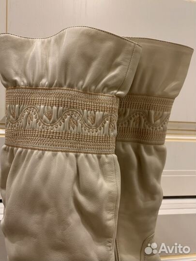 Сапоги. Кожа. 37-37,5