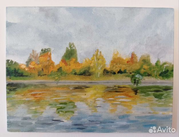 Картина маслом пейзаж