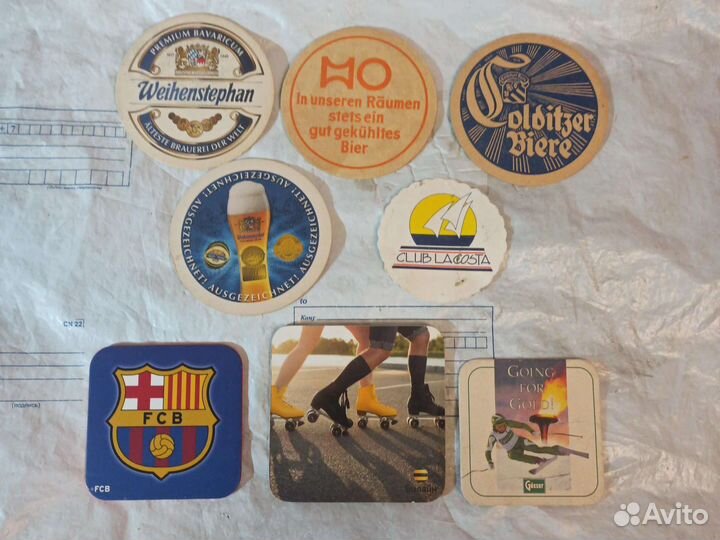 Подставки под пиво (бирдекель)