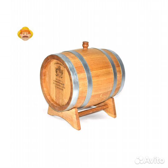 Бочка дубовая ставбондарь, 5 л
