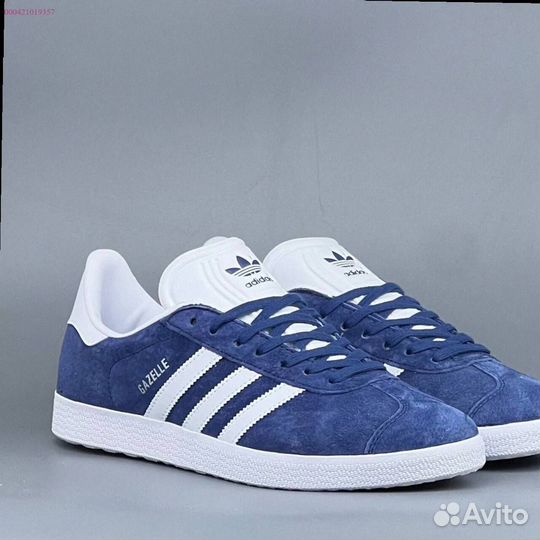 Кроссовки Adidas Gazelle Blue (Арт.51546)