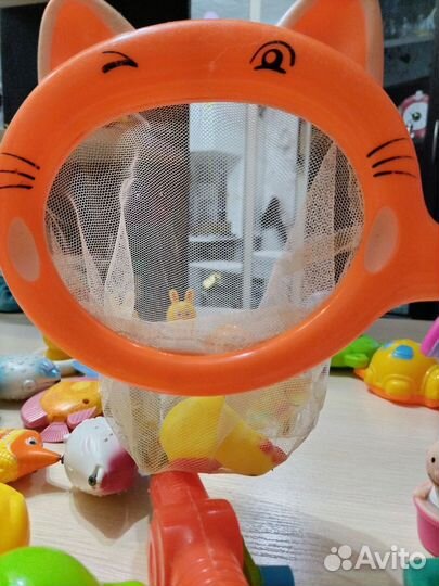 Игрушки для ванной пакетом