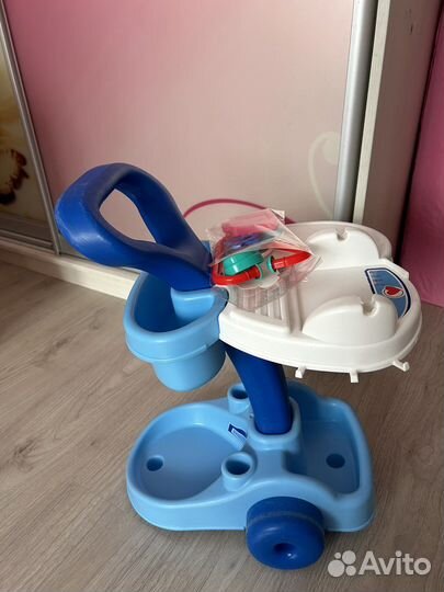 Игровой набор доктора с тележкой