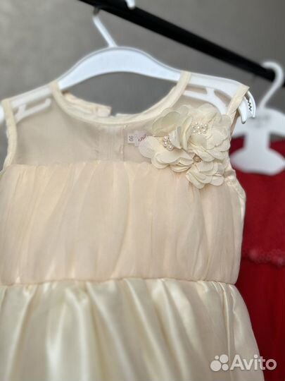 Нарядное платье для девочки 92