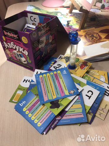 Настольная игра Сундучок знаний Азбука