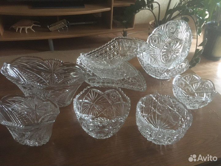Хрустальные блюда СССР