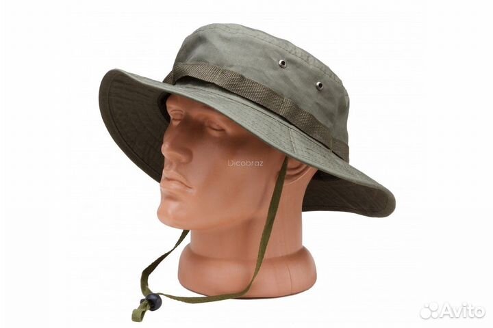 Панама летняя на шнурке