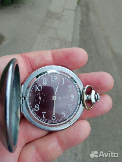 Карманные часы молния СССР, чинить, запчасти
