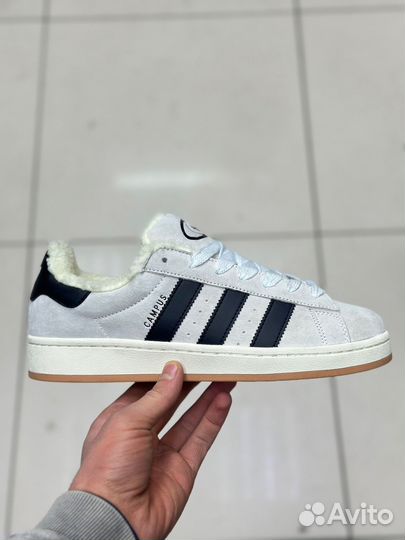 Adidas campus 00s с мехом