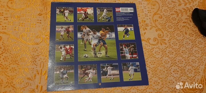 Коллекционный календарь фк Зенит 2009 г