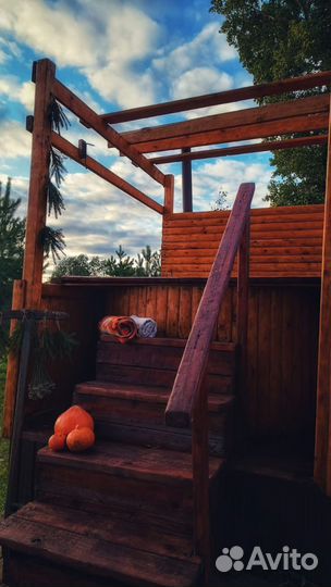 Дом баня с купелью в аренду