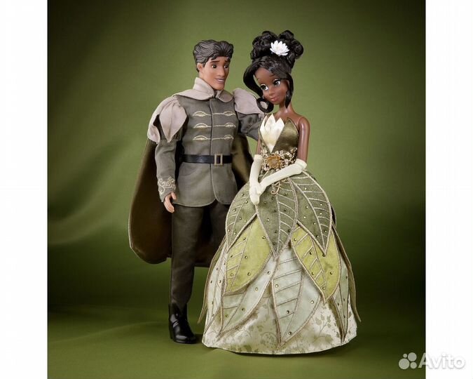 Редчайшие куклы Disney Тиана и Принц
