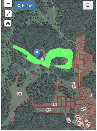 Участок 5,5 га (СНТ, ДНП)