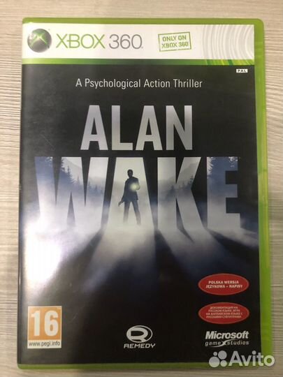 Alan Wake для X-Box 360