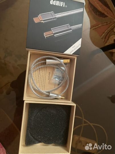 Ddhifi tc09bc (USB-C-usb-b) аудиофильный кабель